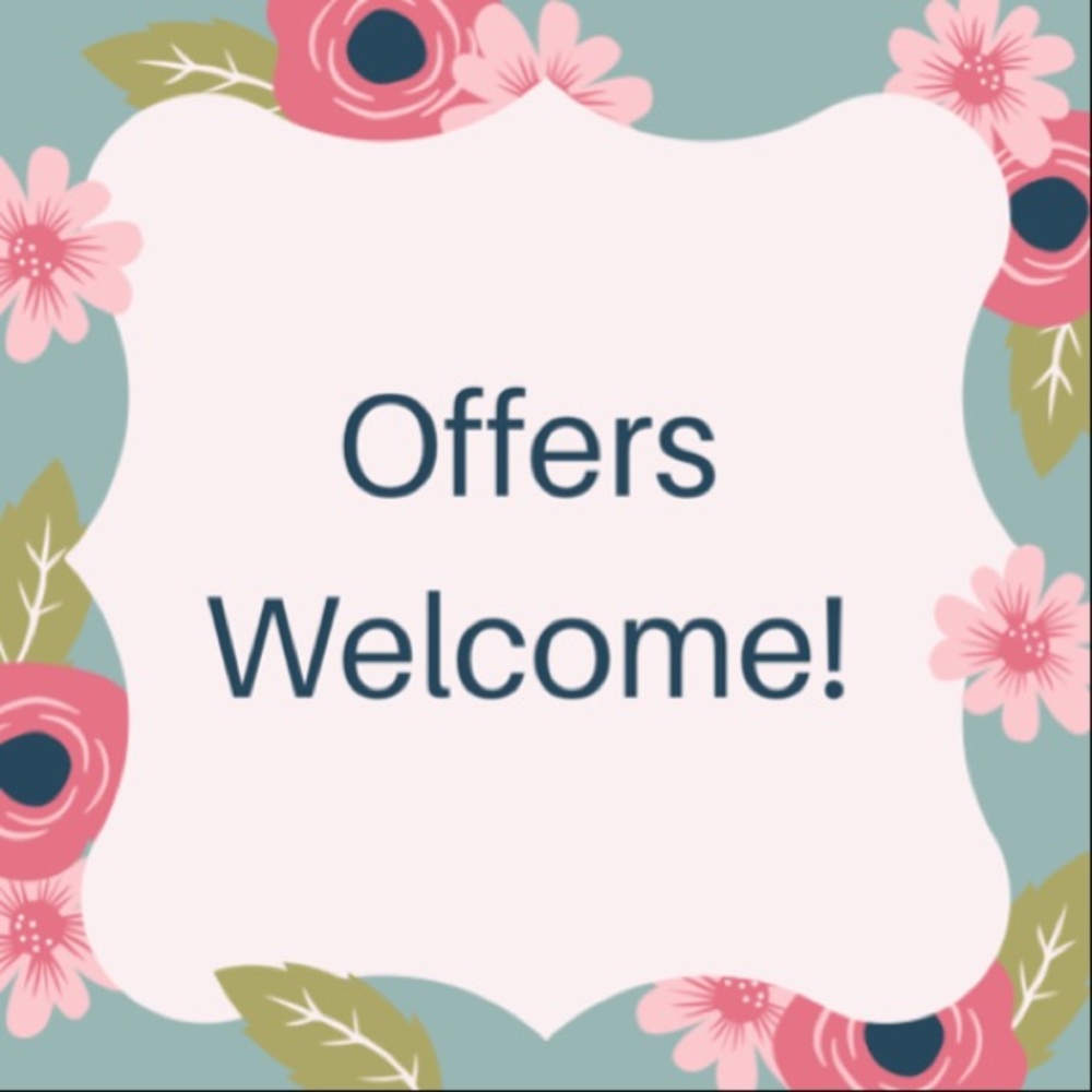 Offers welcome!